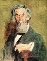 Porträt von William H MacDowell unvollendet Realismus Porträt Thomas Eakins
